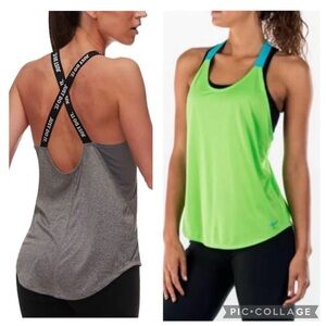 Nike Elastika Racerback Tank Tops Medium & Large